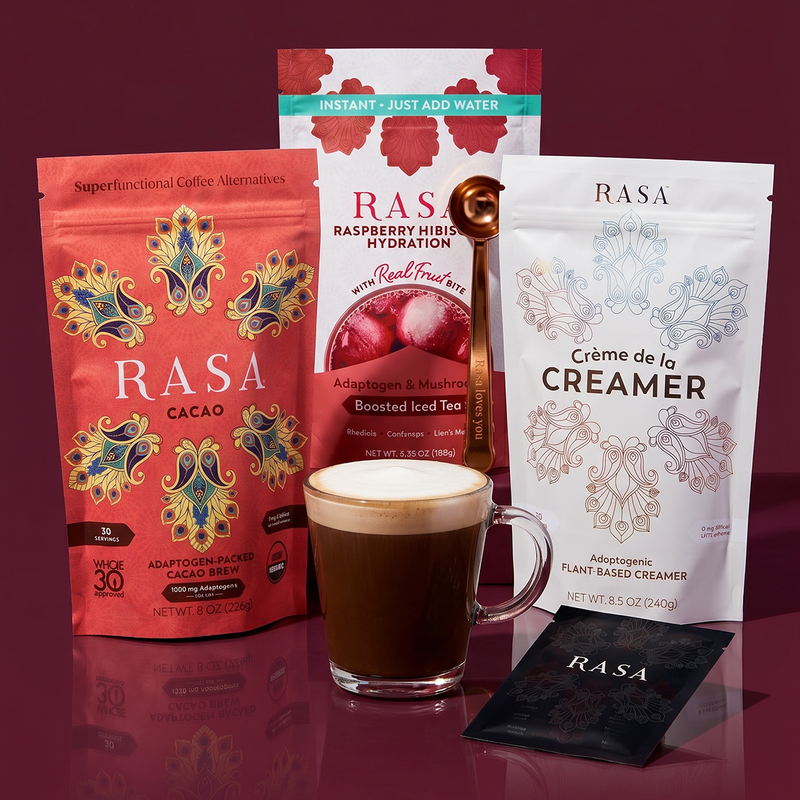 Cacao Ritual Starter Kit w/Raspberry Hibiscus