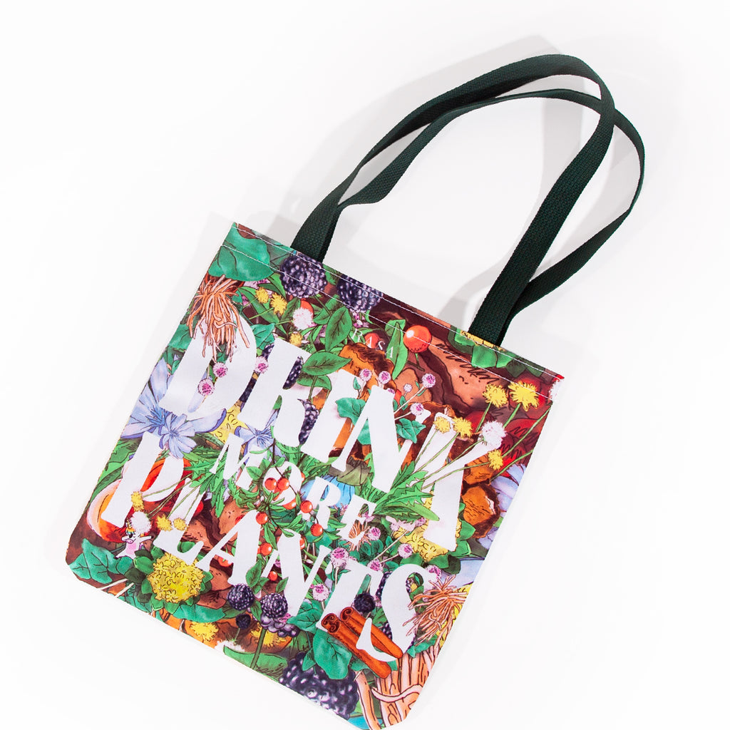 Drink More Plants Tote Bag