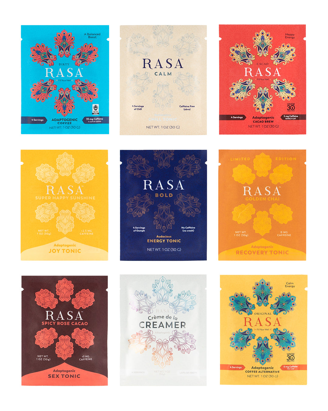 Pure Rasa Rasa Sample Packs